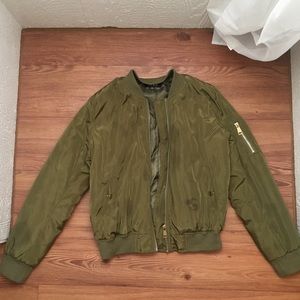 Bomber Jacket Olive Green